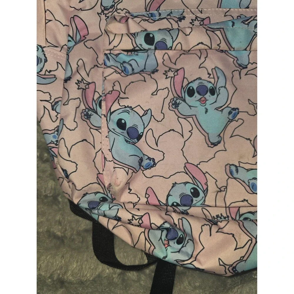 Loungefly Disney Lilo & stitch full size pink backpack bookbag purse bag tote!